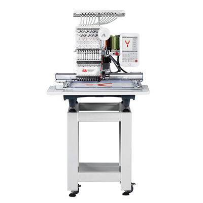 BAI Embroidery Head 12/15 Flat Single Needles 350*500mm Computer Cap/Shoe/T-shirt Tying Embroidery Machine For Special Embroidery