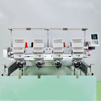 Hotels Yonthin Commercial Digital 4 Head Multi Needle Automated Flat Embroidery Machine For Industrial Hat And T Shirts On Sale