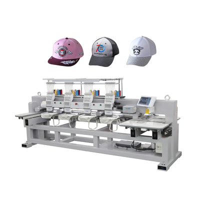 Hat/T-shirt/Flat/3D/Towel/Leather/Jacket Embroidery Multi Needle Embroidery Machine Computerized Commercial Tajima Embroidery Hats Machine 4 Head High Quality