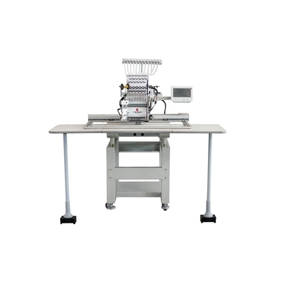 High Speed Single Head T Shirt Embroidery Machine Multi Function for Flat/Cap/Garment/Shoes/simple cording/sequin