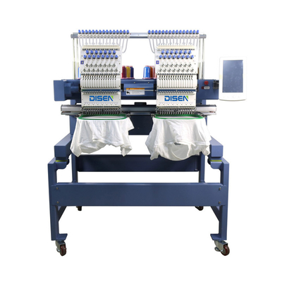 high quality Cap Embroidery Machines High speed 15 needles 2 head double head