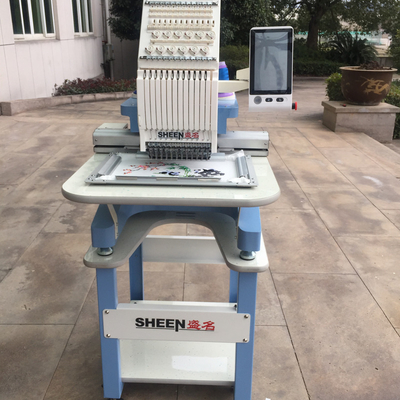 high quality Single head embroidery machine tubular T-shirt hat