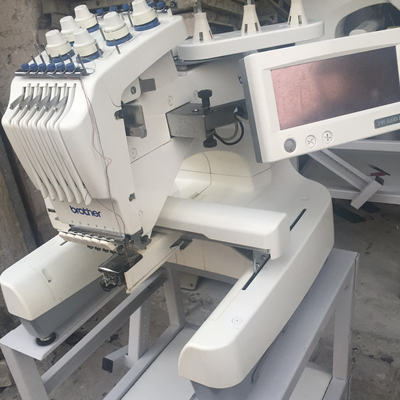 Good Condition Used Garment Shops Brother PR600 Single Head Automatic Industrial Embroidery Sewing Machine